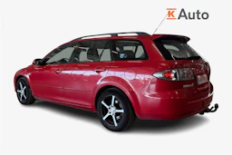 punainen Mazda 6 2008 kuva 3.