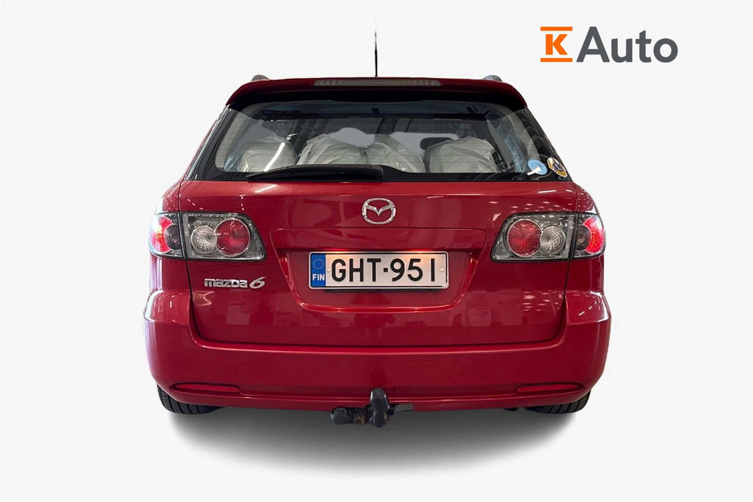 punainen Mazda 6 2008 kuva 4.