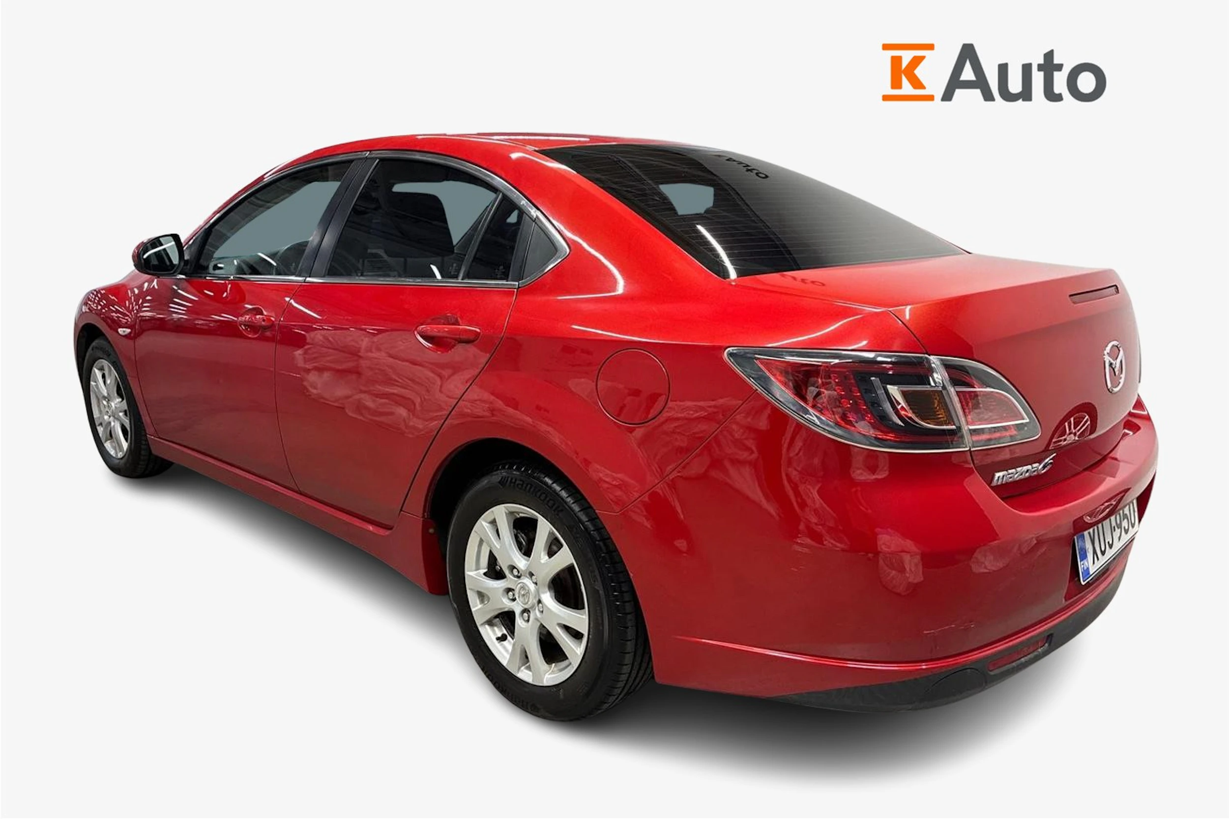 punainen Mazda 6 2008 kuva 2.