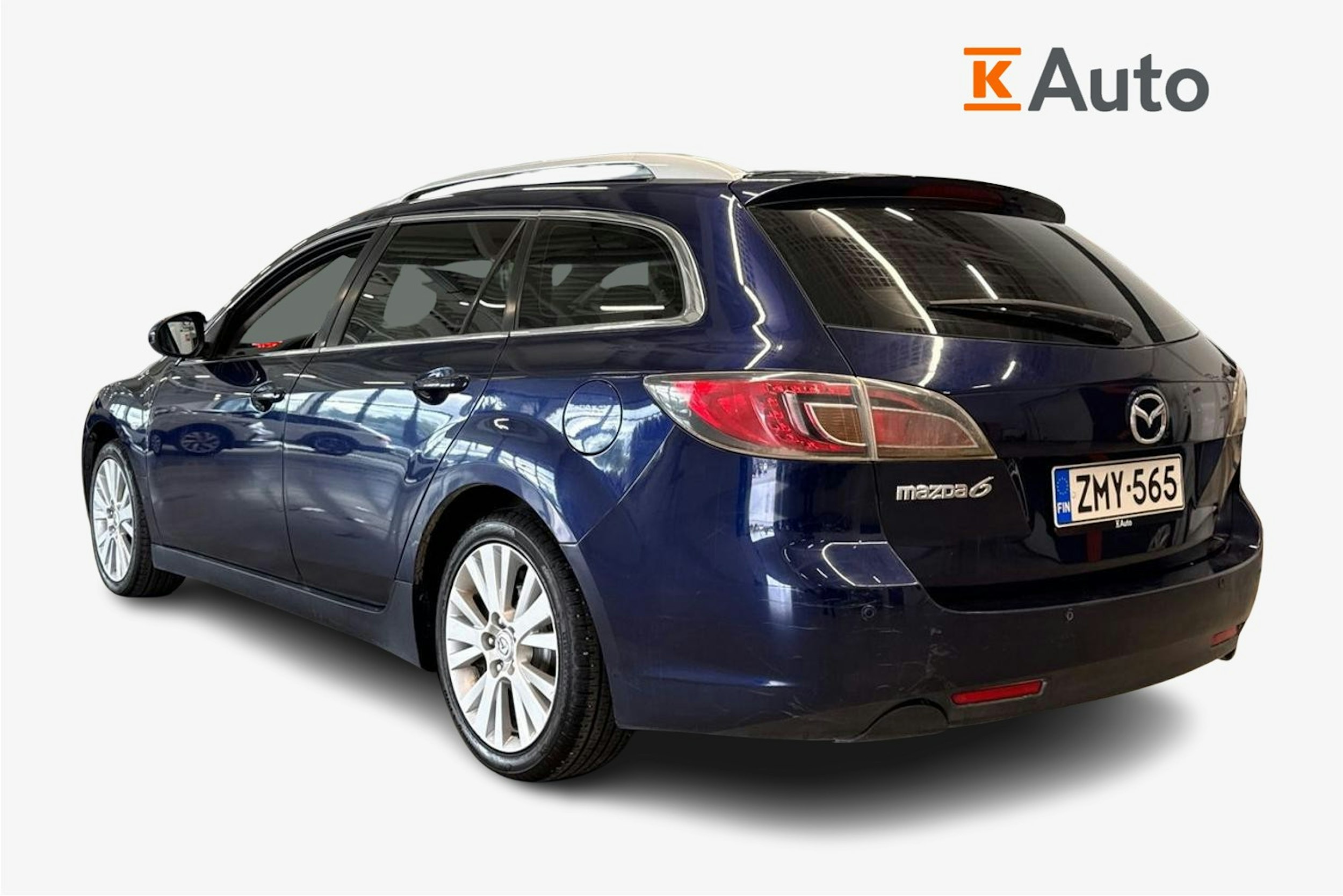 sininen Mazda 6 2008 kuva 2.