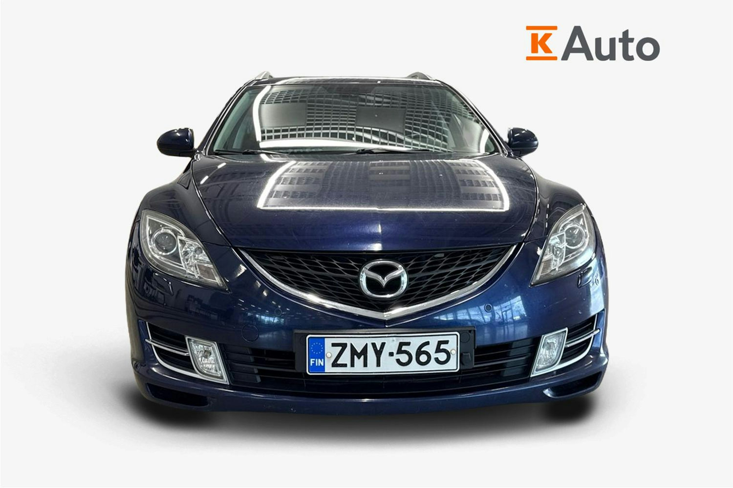 sininen Mazda 6 2008 kuva 5.