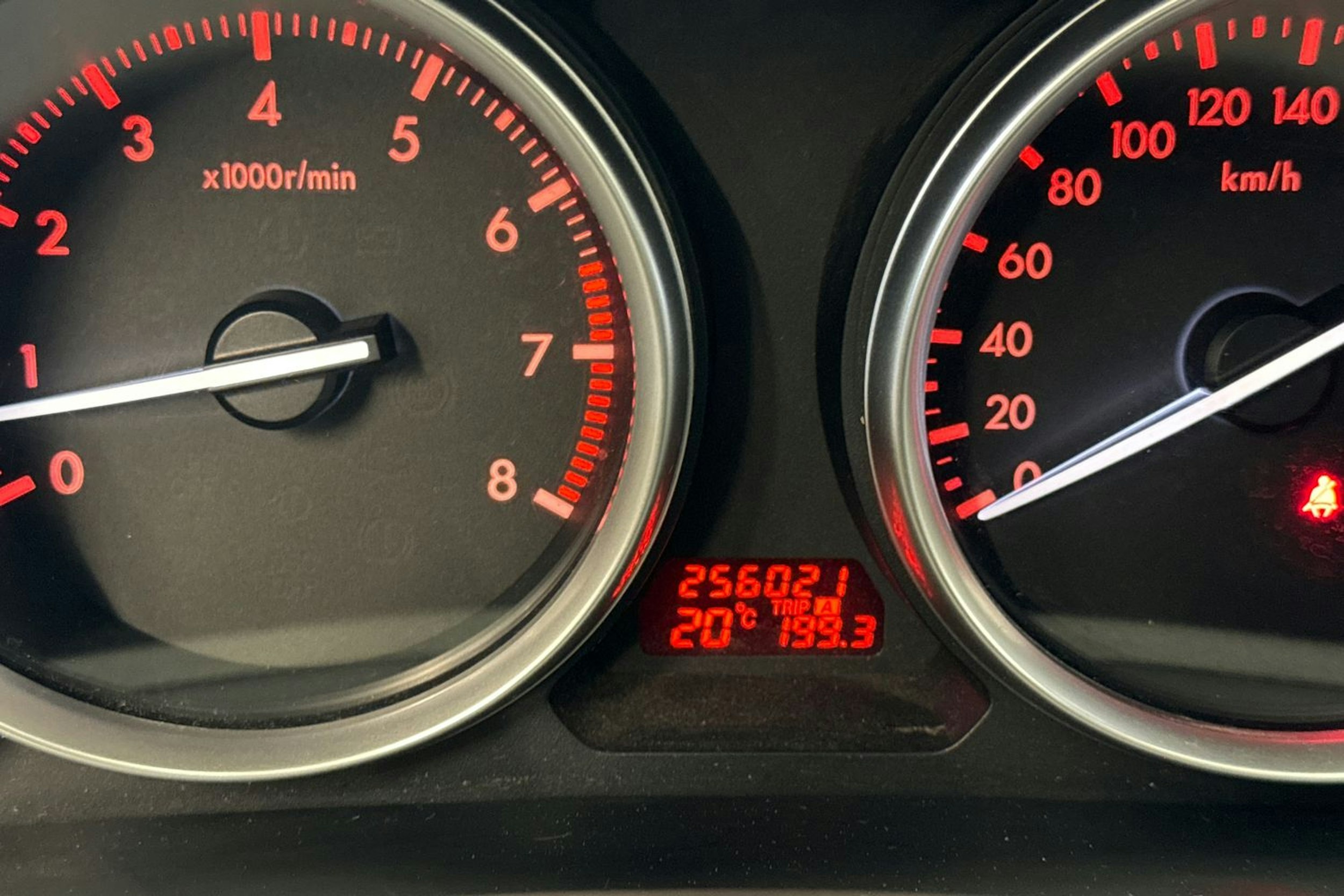 sininen Mazda 6 2008 kuva 14.