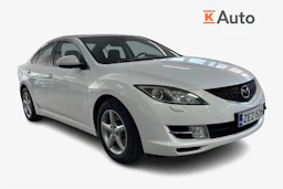 Valkoinen Mazda 6 2009 kuva 1.
