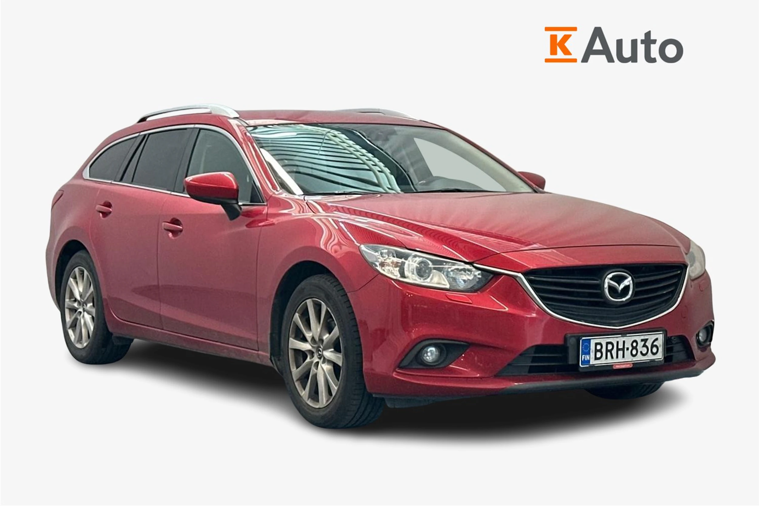punainen Mazda 6 2013 kuva 1.