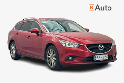 punainen Mazda 6 2013 kuva 1.