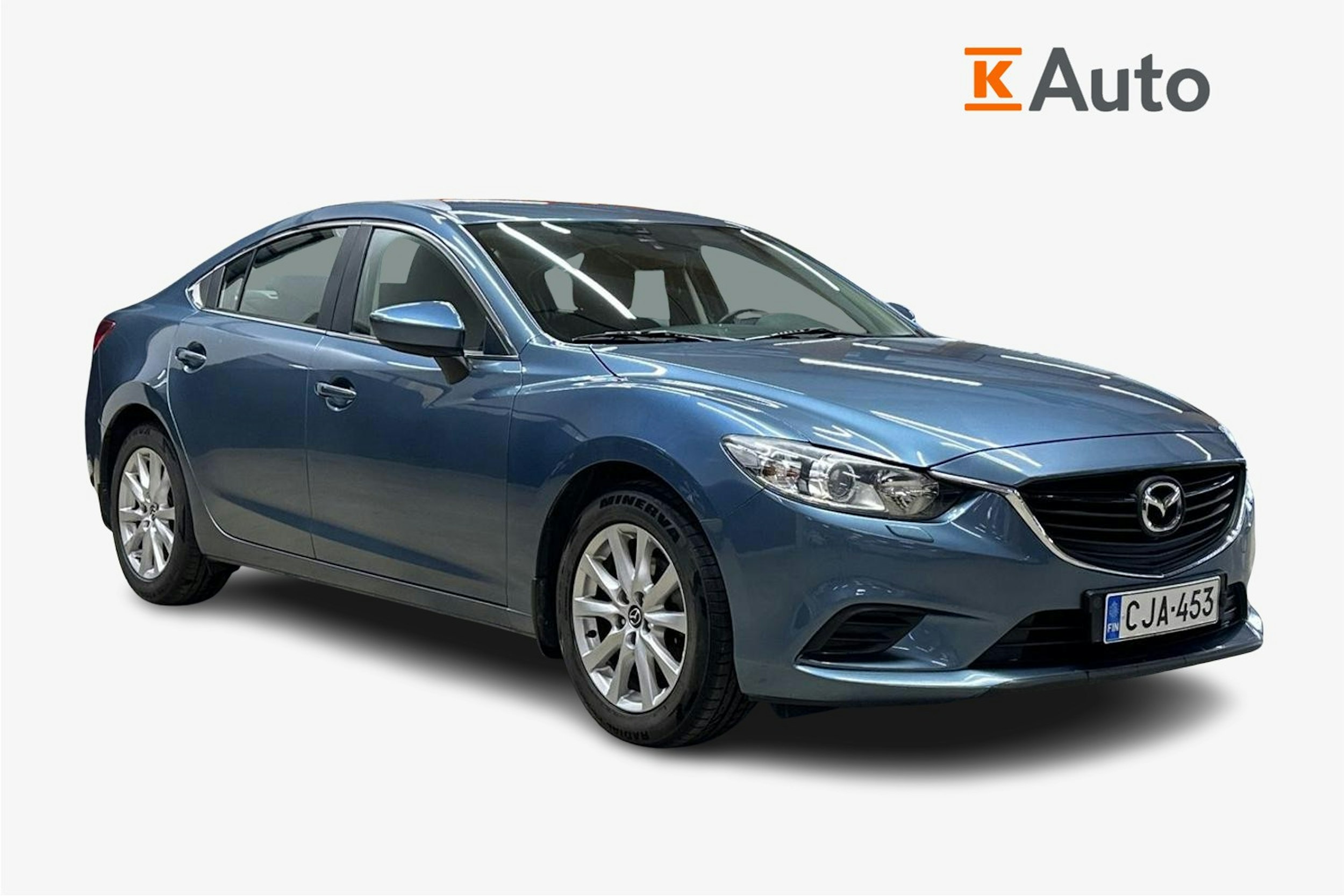 sininen Mazda 6 2013 kuva 1.