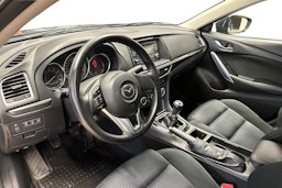 sininen Mazda 6 2013 kuva 7.