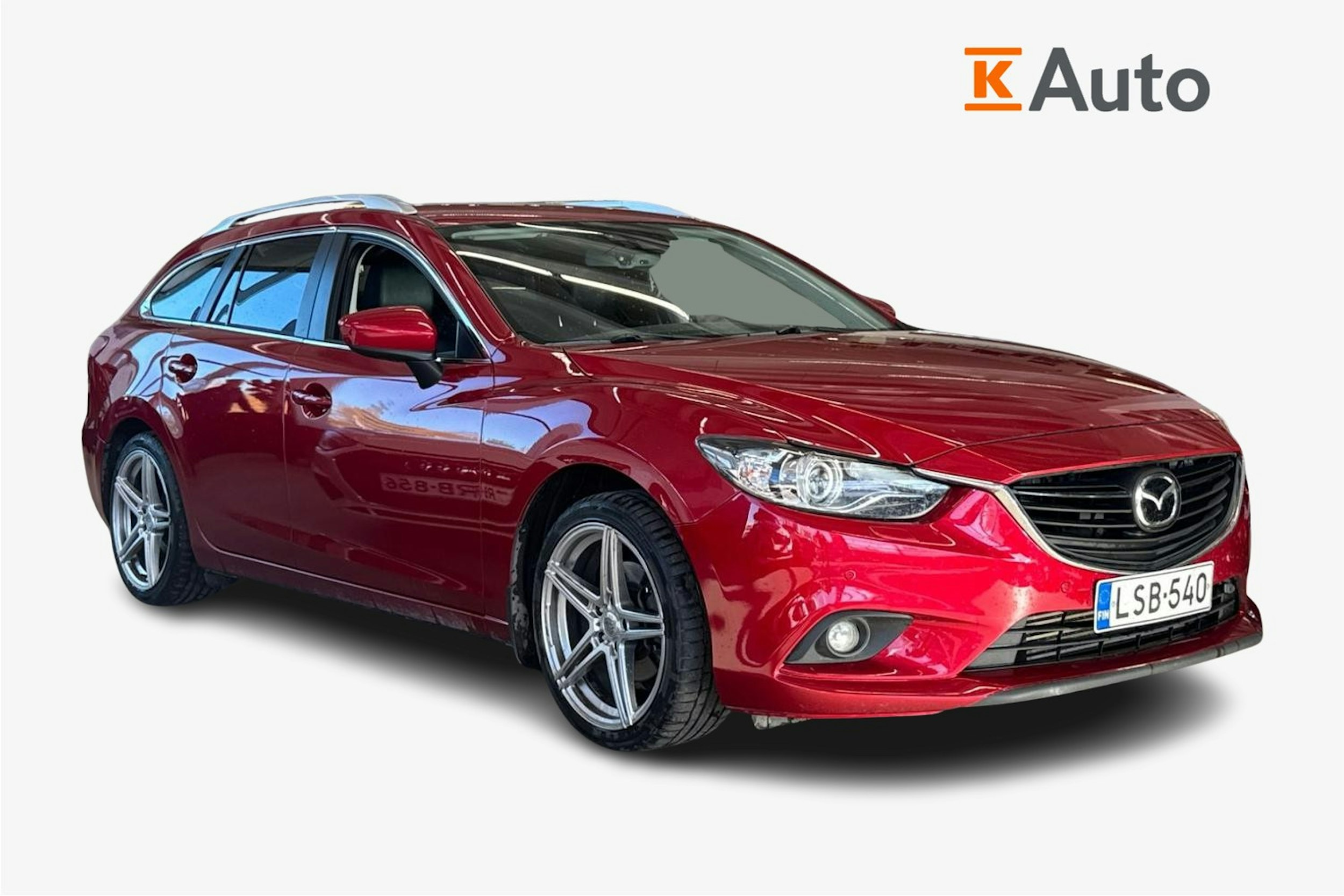 Punainen Mazda 6 2013 kuva 1.