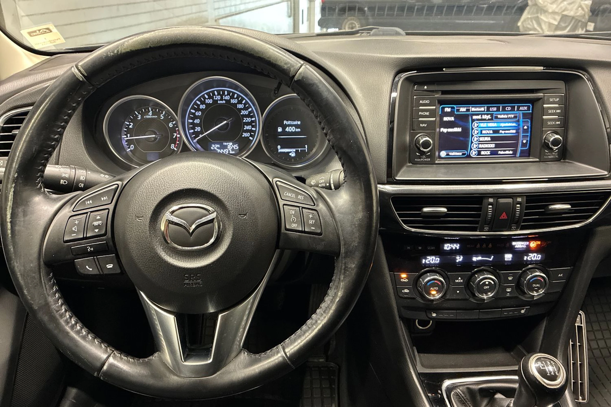 harmaa Mazda 6 2013 kuva 11.