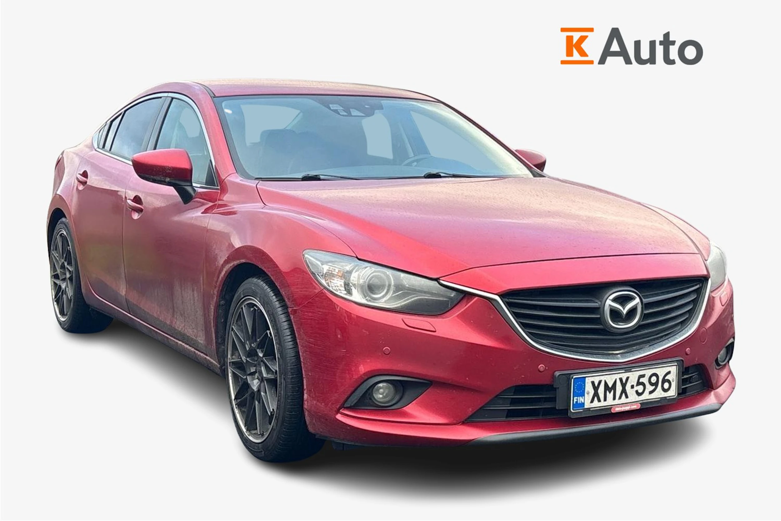 punainen Mazda 6 2013 kuva 1.