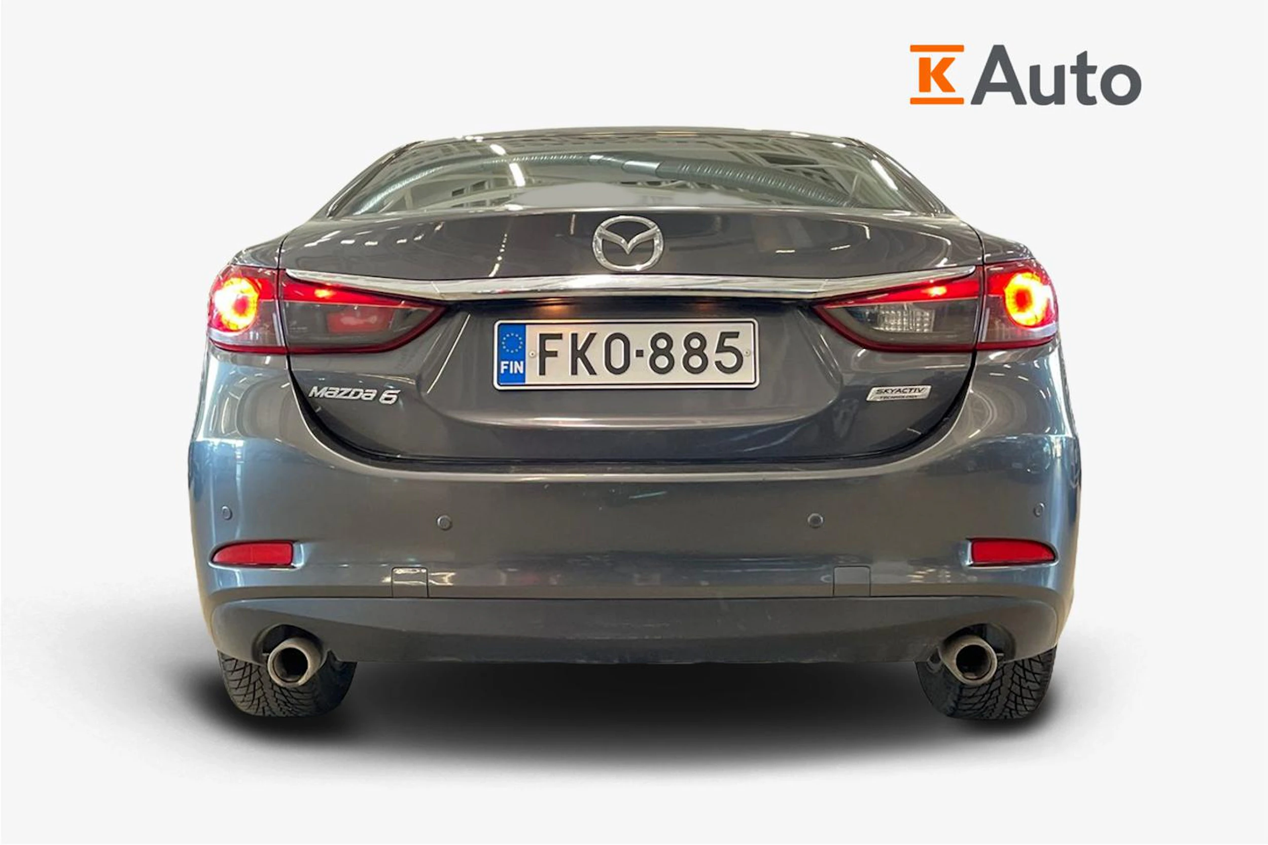 harmaa Mazda 6 2014 kuva 4.