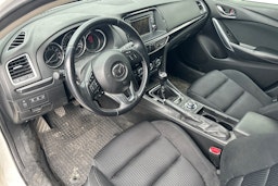Valkoinen Mazda 6 2014 kuva 3.
