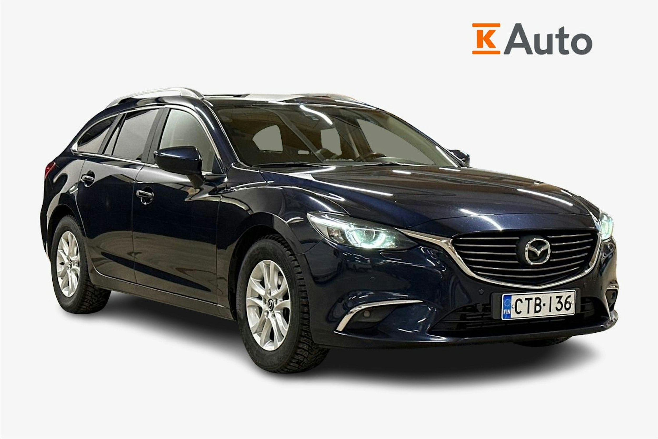 sininen Mazda 6 2015 kuva 1.