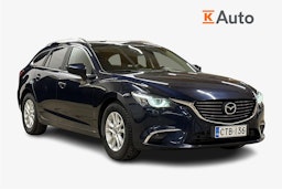 sininen Mazda 6 2015 kuva 1.