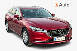 punainen Mazda 6 2019 kuva 1.