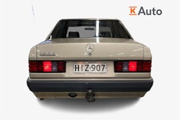 ruskea (beige) Mercedes-Benz 190 1990 kuva 3.