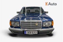 sininen Mercedes-Benz 280 1985 kuva 4.