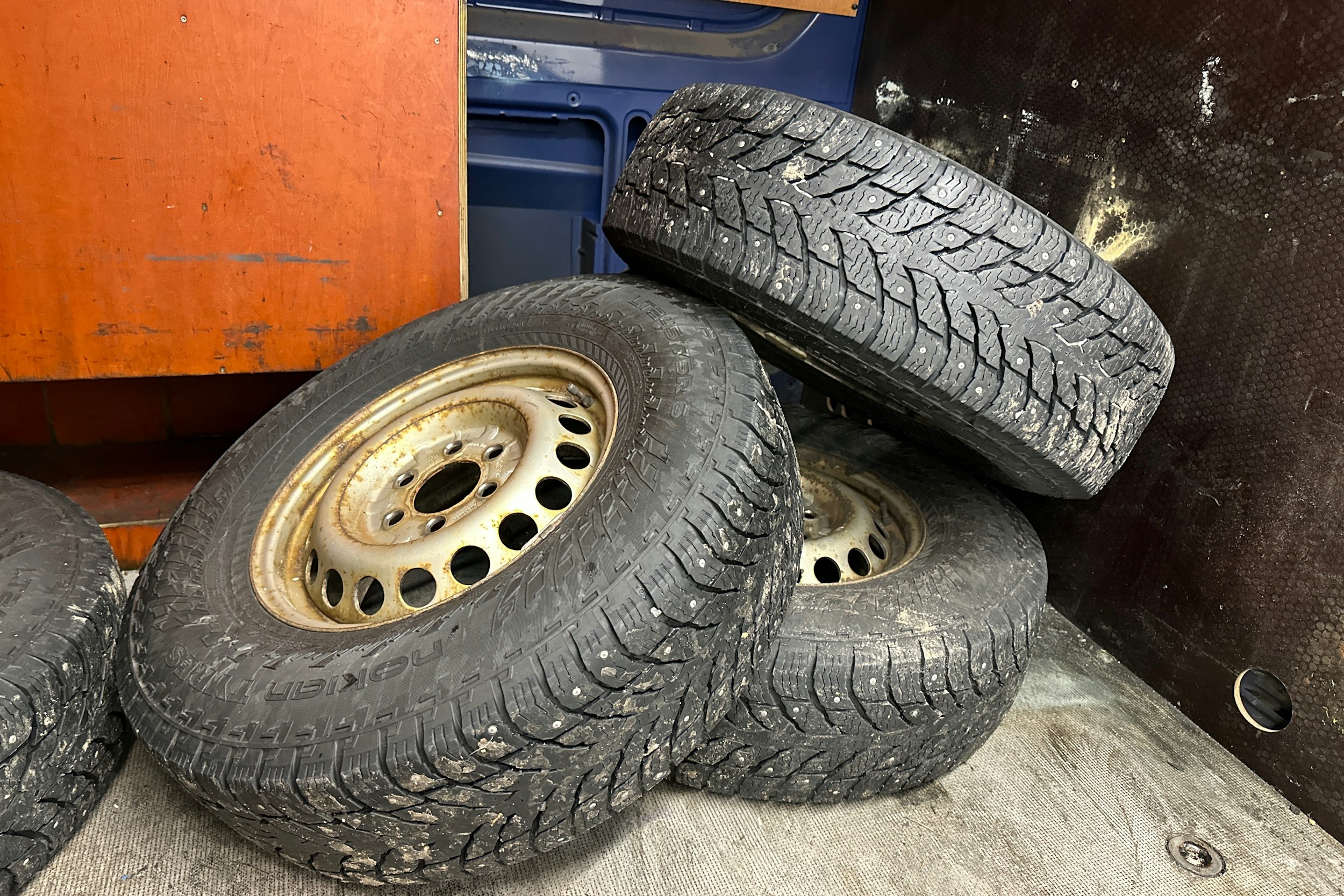 sininen Mercedes-Benz 315 CDI 4X4 2008 kuva 15.