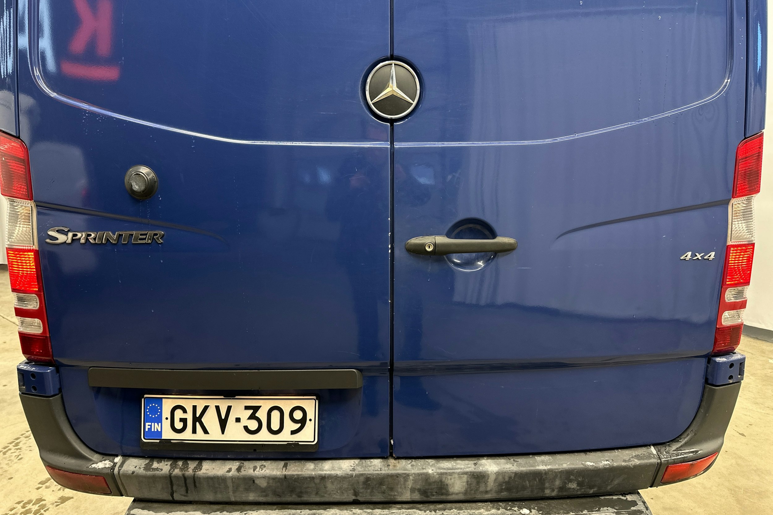 sininen Mercedes-Benz 315 CDI 4X4 2008 kuva 25.