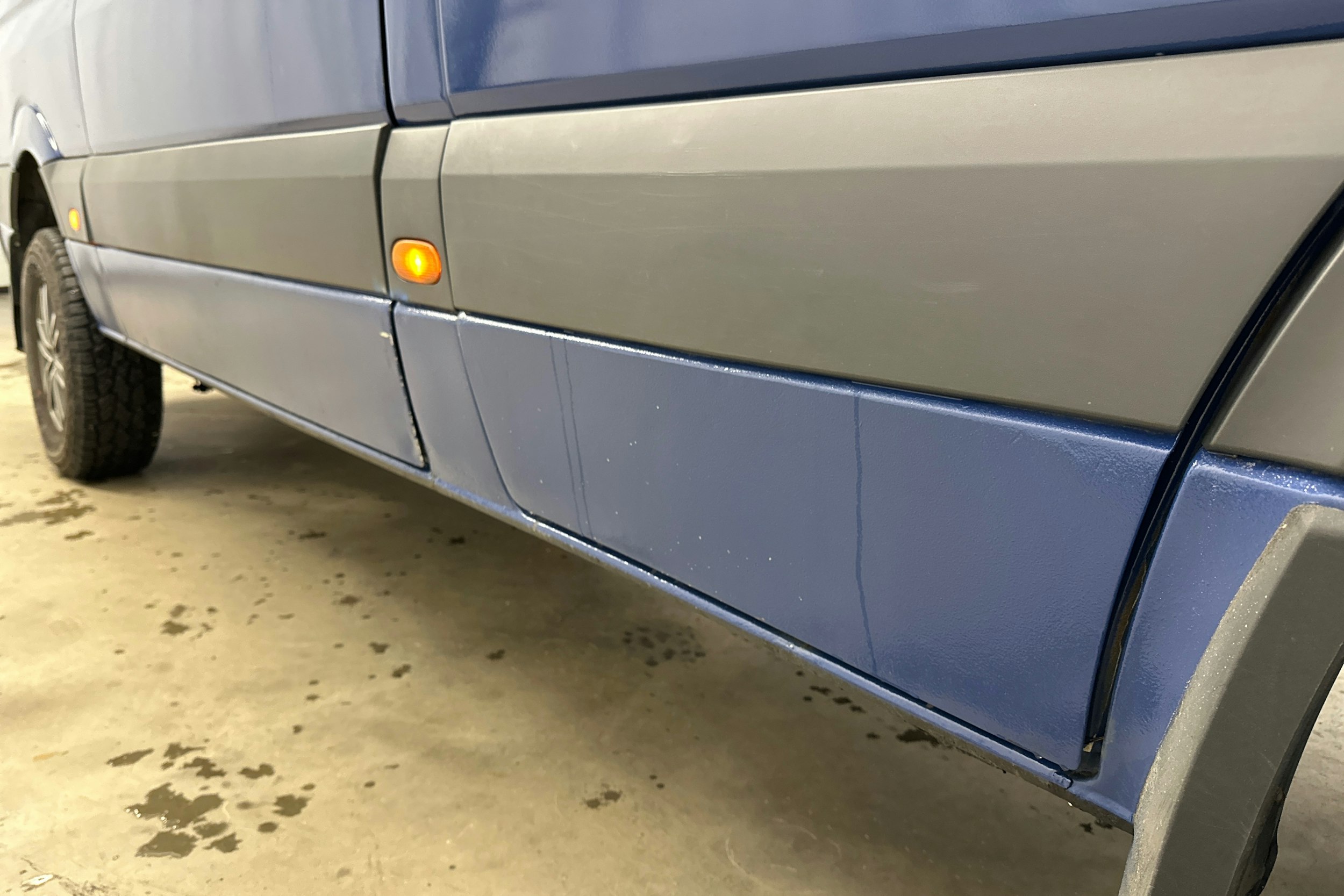 sininen Mercedes-Benz 315 CDI 4X4 2008 kuva 27.