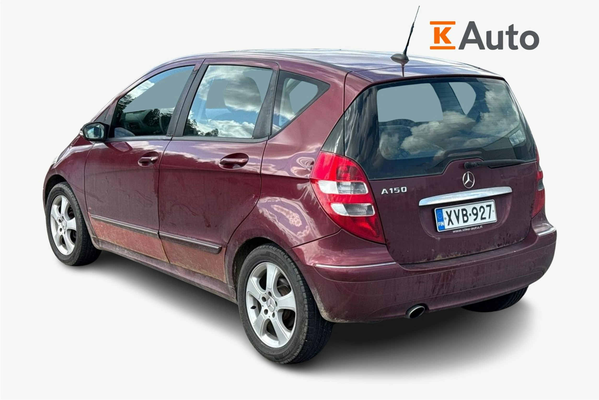 punainen Mercedes-Benz A 2005 kuva 2.