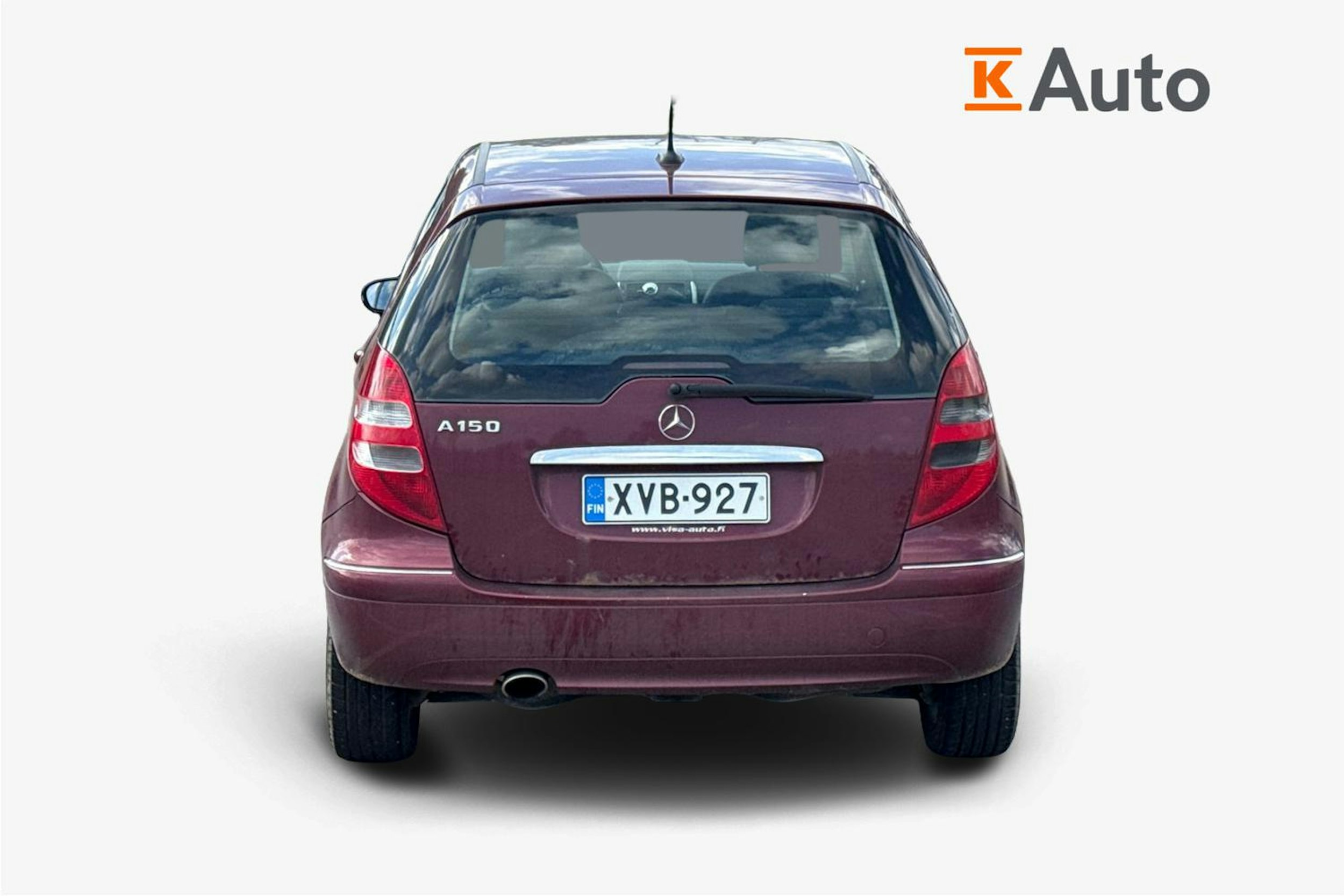 punainen Mercedes-Benz A 2005 kuva 3.