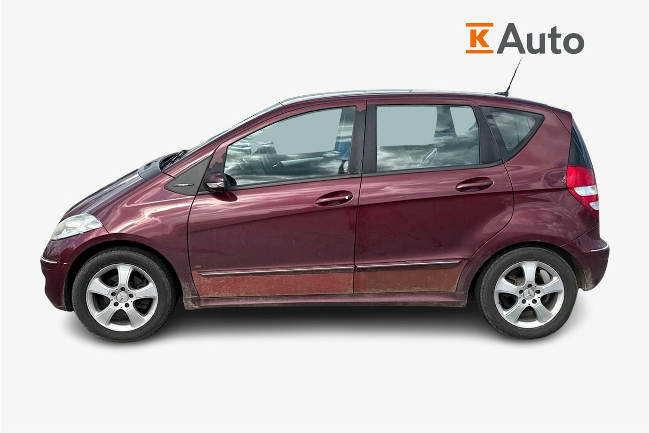 punainen Mercedes-Benz A 2005 kuva 6.