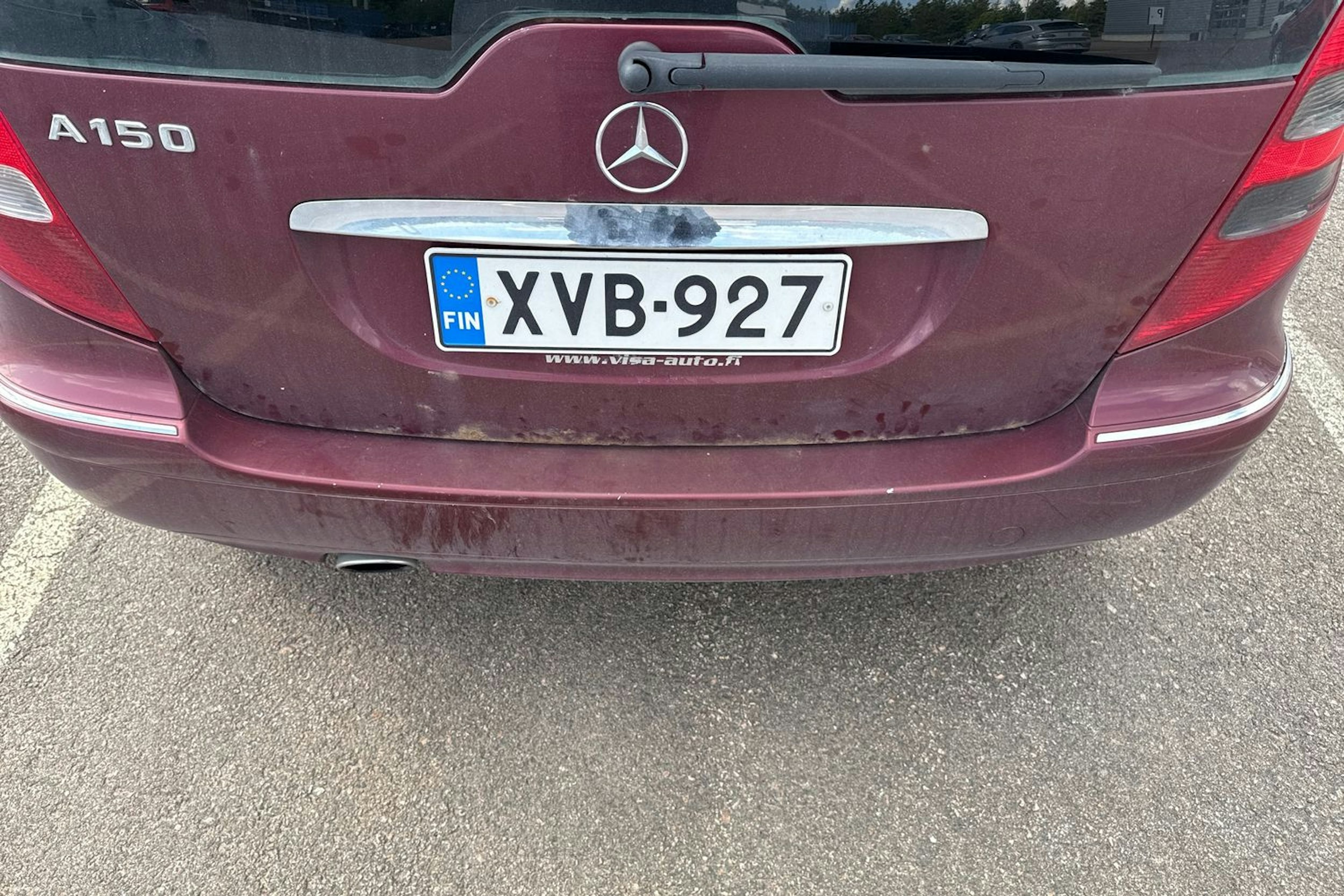 punainen Mercedes-Benz A 2005 kuva 33.
