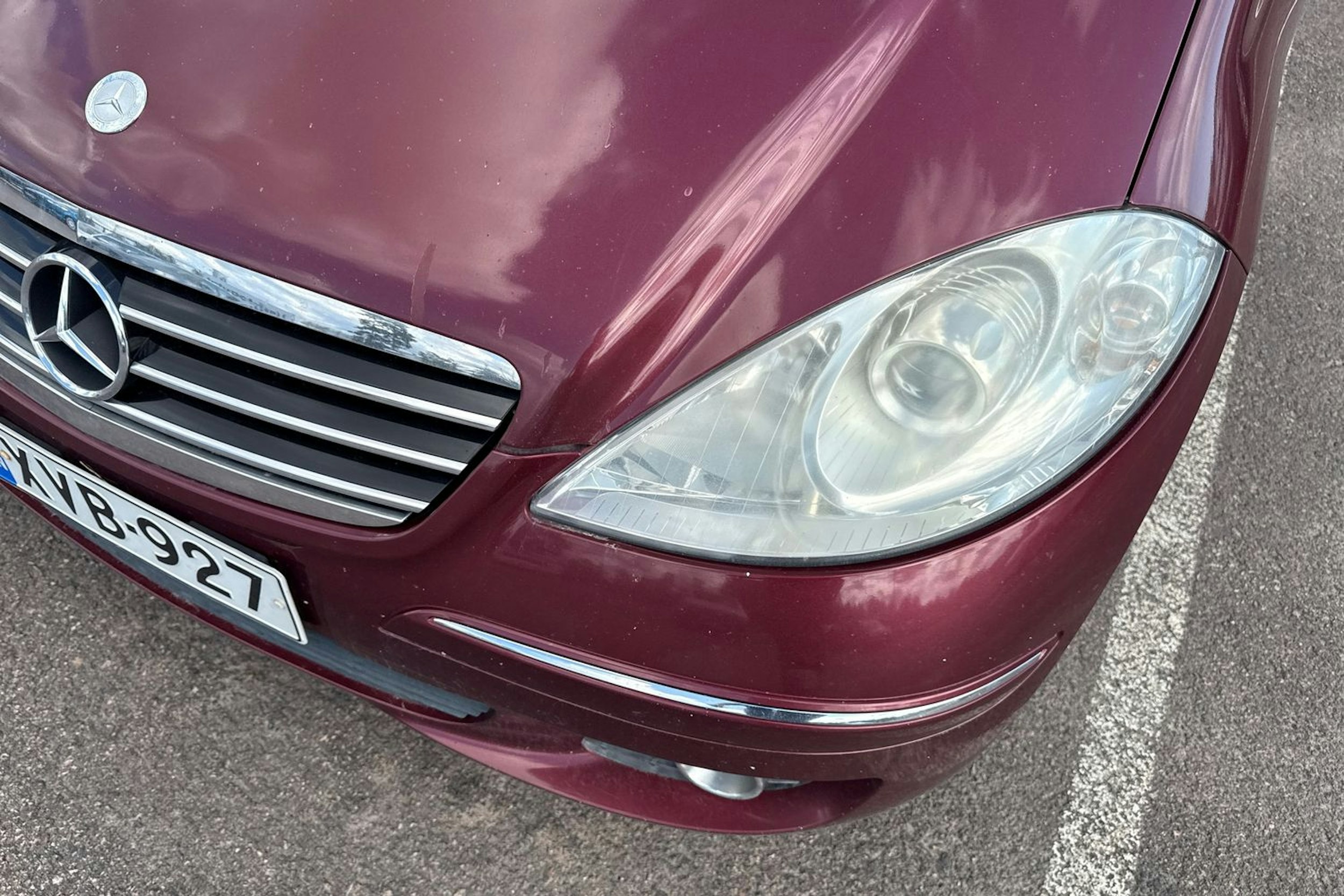 punainen Mercedes-Benz A 2005 kuva 38.