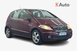 punainen Mercedes-Benz A 2006 kuva 1.