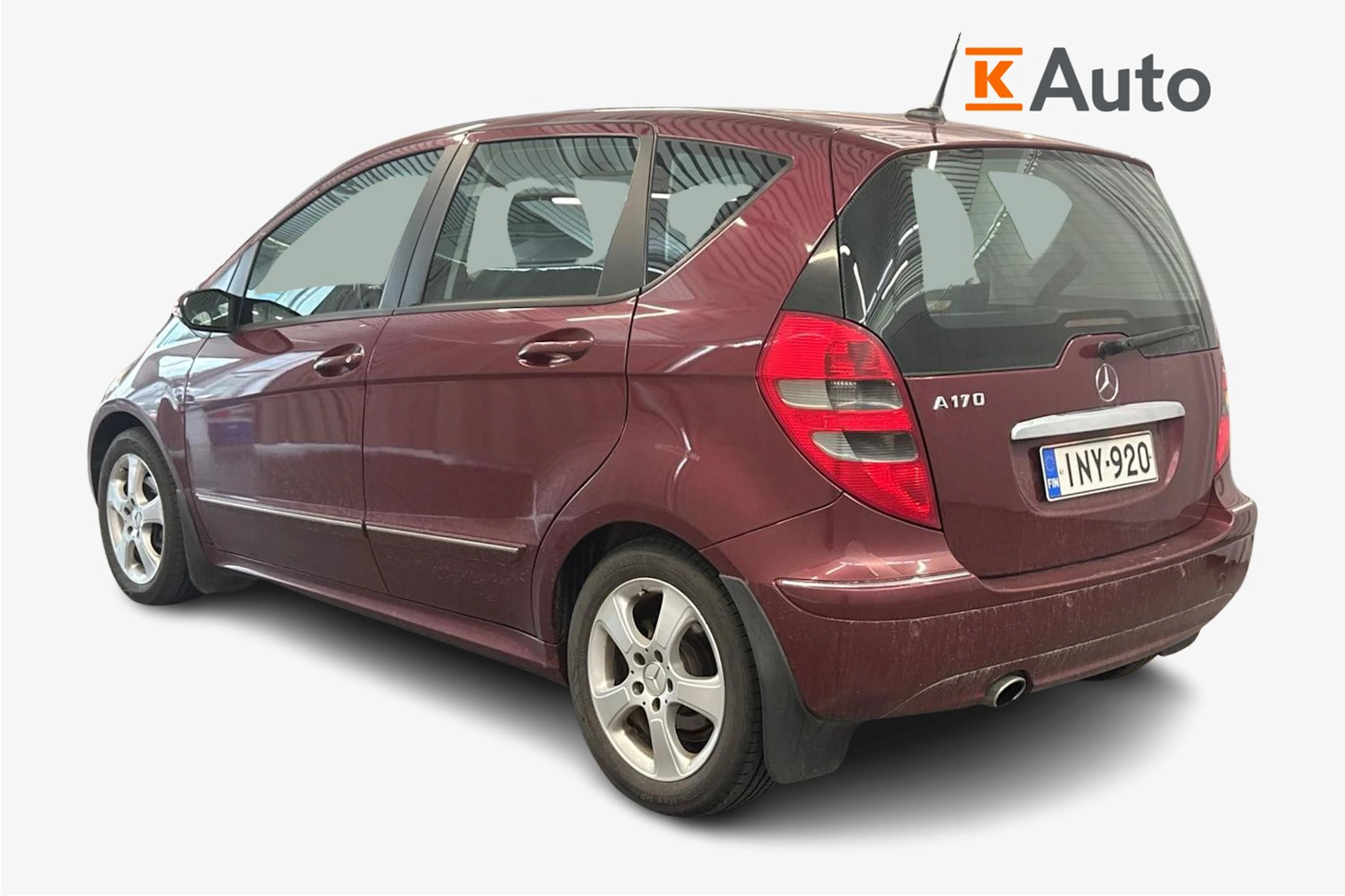 punainen Mercedes-Benz A 2006 kuva 2.