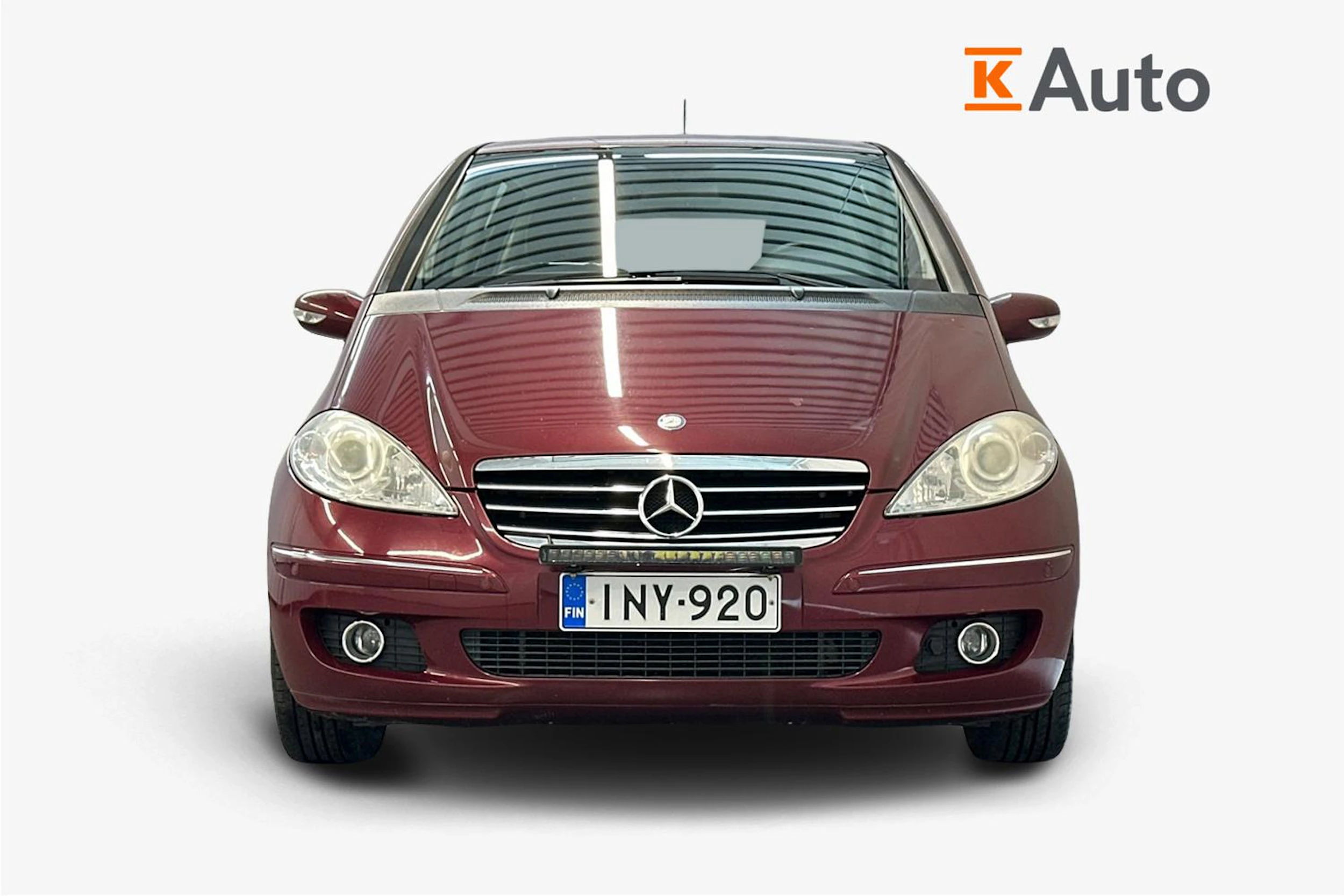 punainen Mercedes-Benz A 2006 kuva 4.