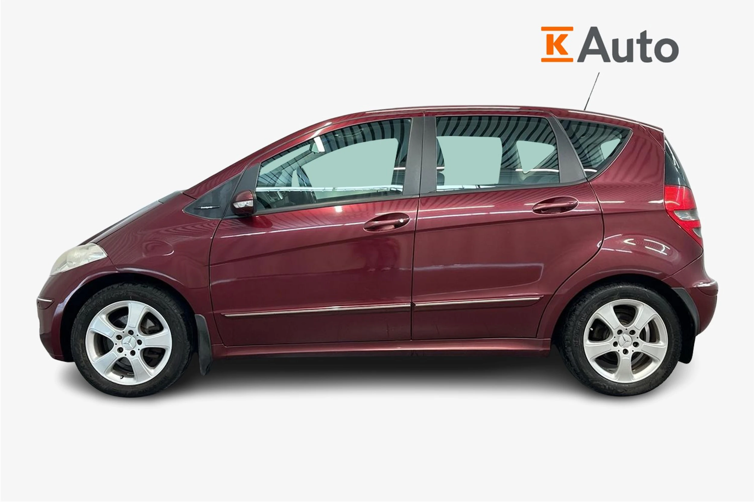 punainen Mercedes-Benz A 2006 kuva 5.