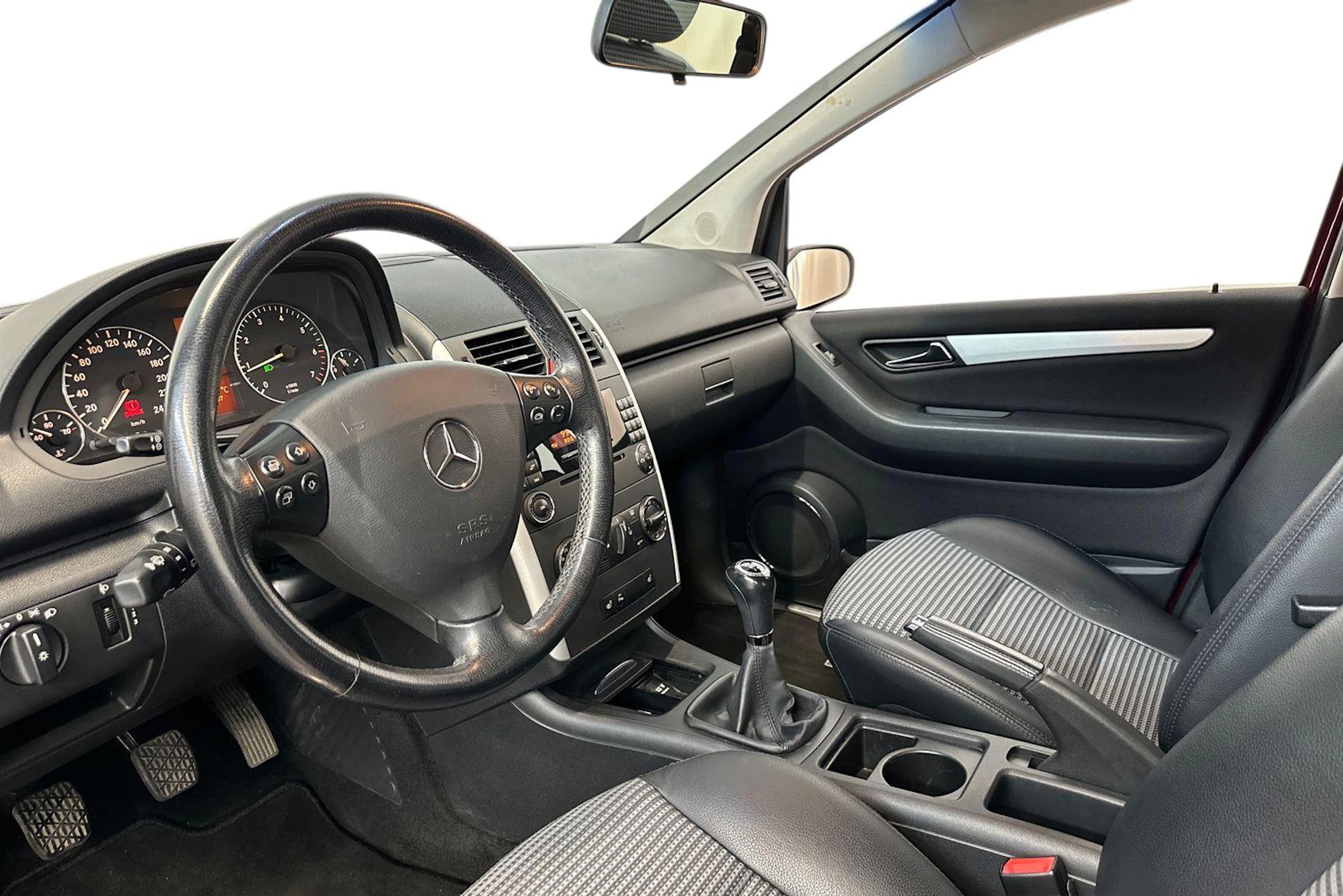 punainen Mercedes-Benz A 2006 kuva 6.