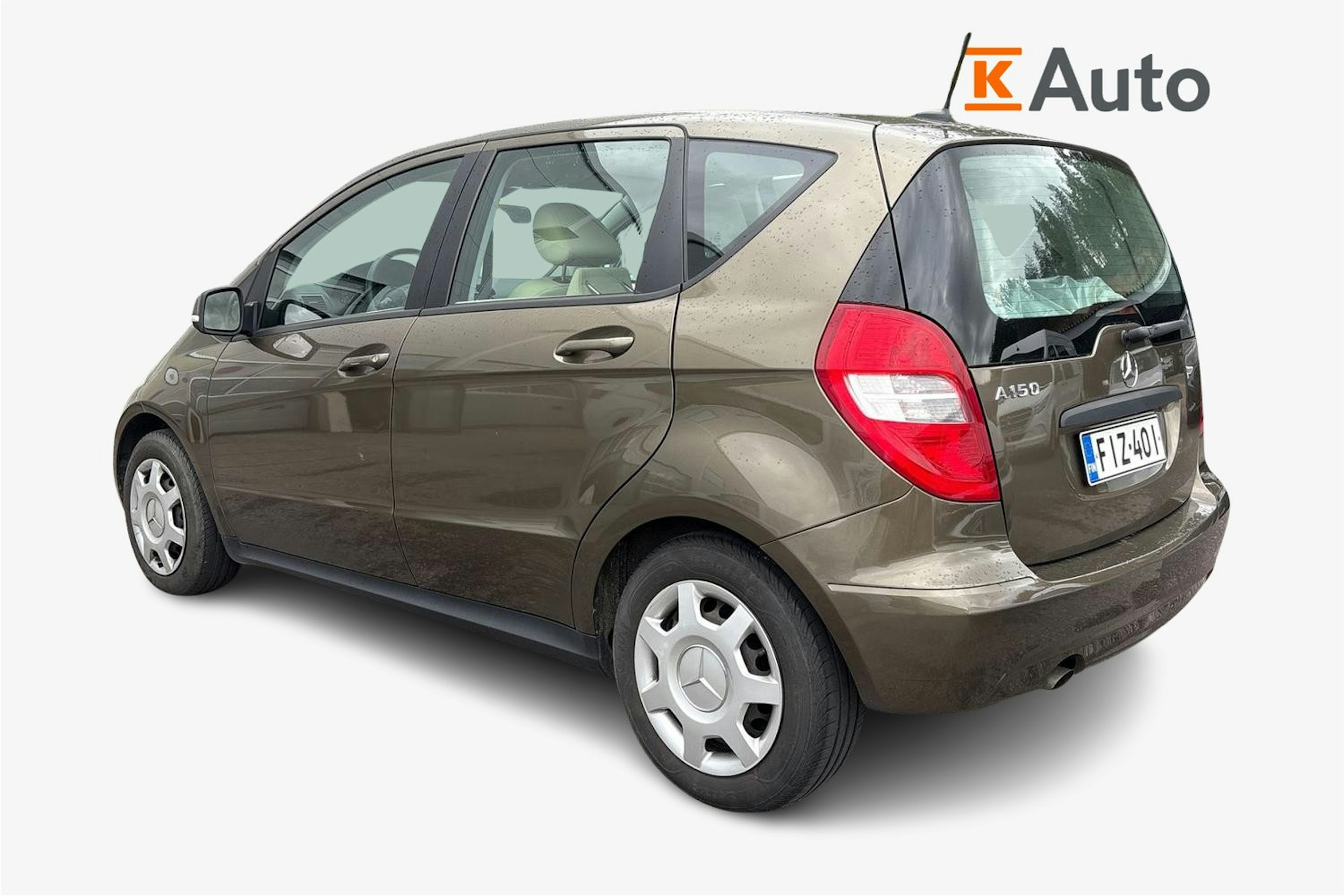 ruskea (beige) Mercedes-Benz A 2009 kuva 2.