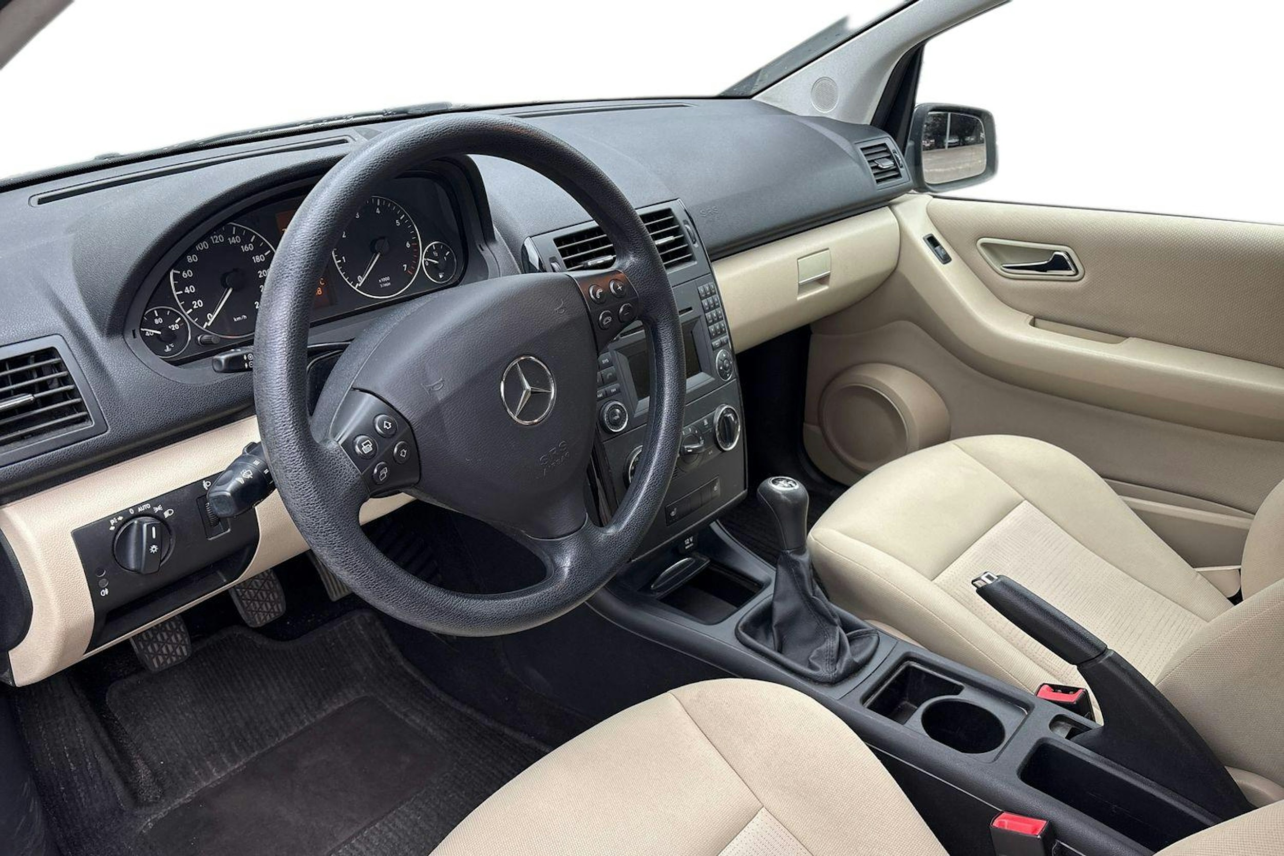 ruskea (beige) Mercedes-Benz A 2009 kuva 7.