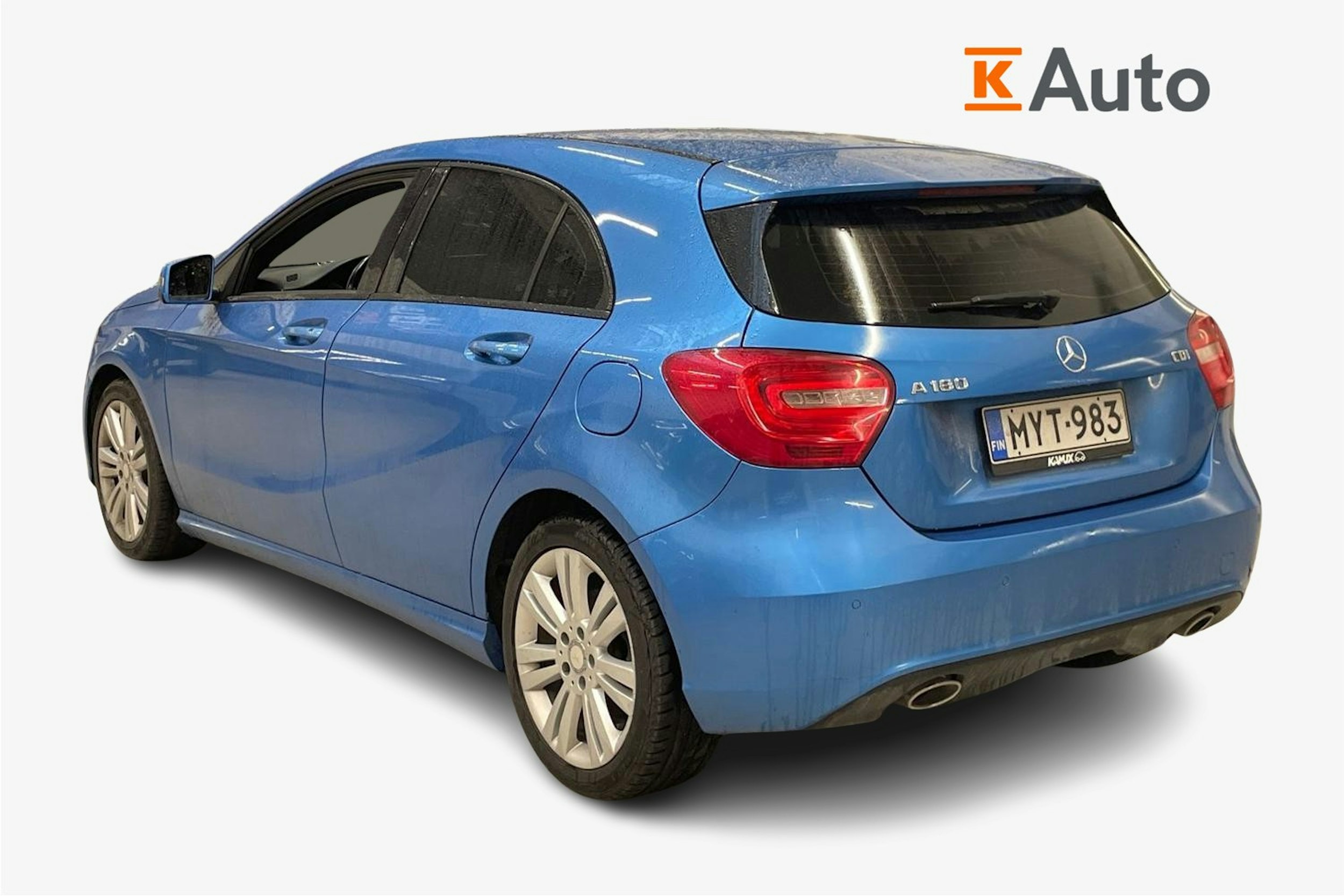 sininen Mercedes-Benz A 2012 kuva 2.