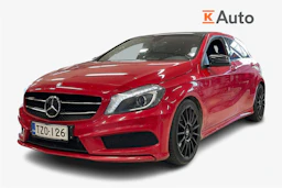 punainen Mercedes-Benz A 2013 kuva 1.