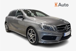 Harmaa Mercedes-Benz A 2014 kuva 1.