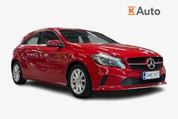 punainen Mercedes-Benz A 2016 kuva 1.