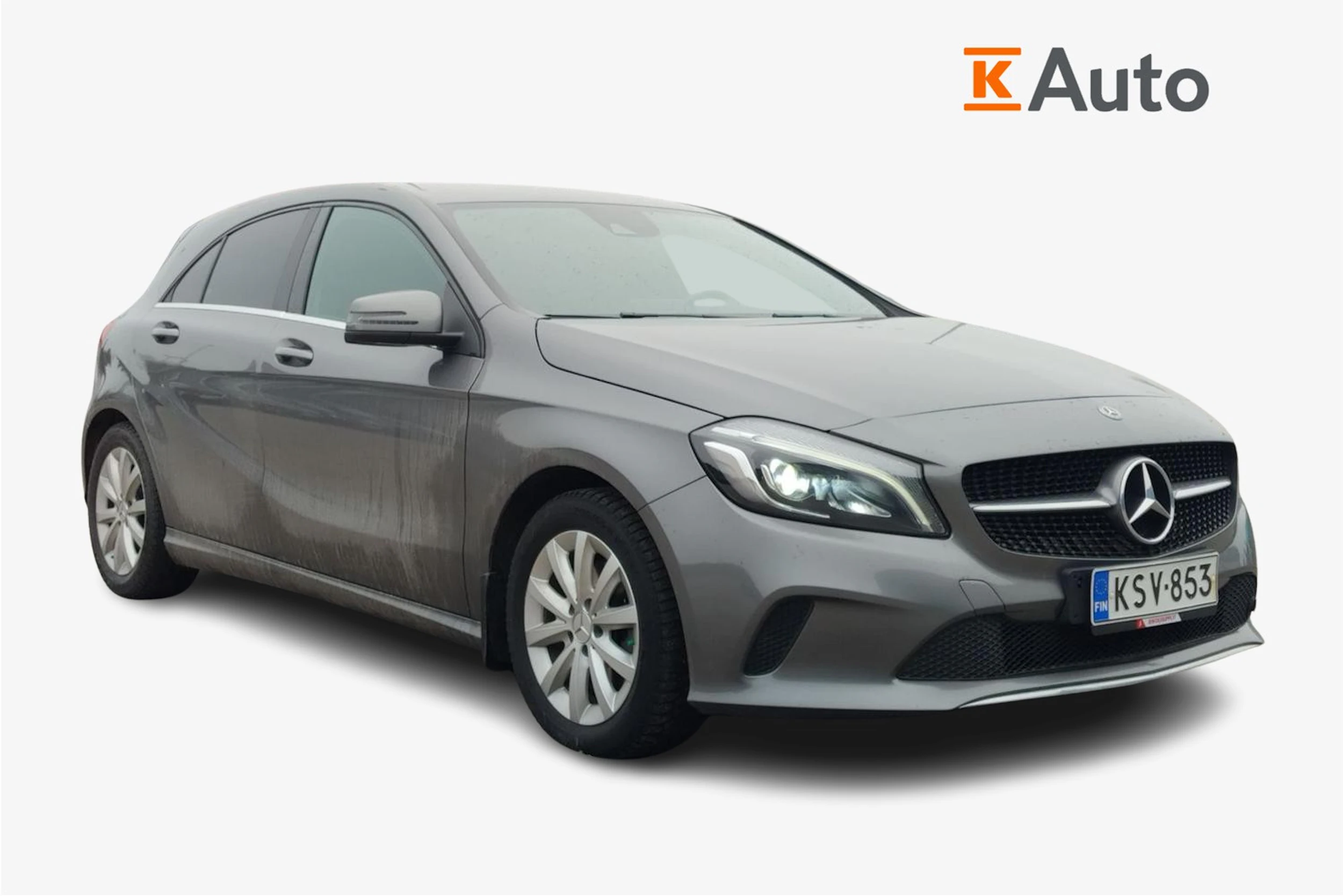 harmaa Mercedes-Benz A 2017 kuva 1.