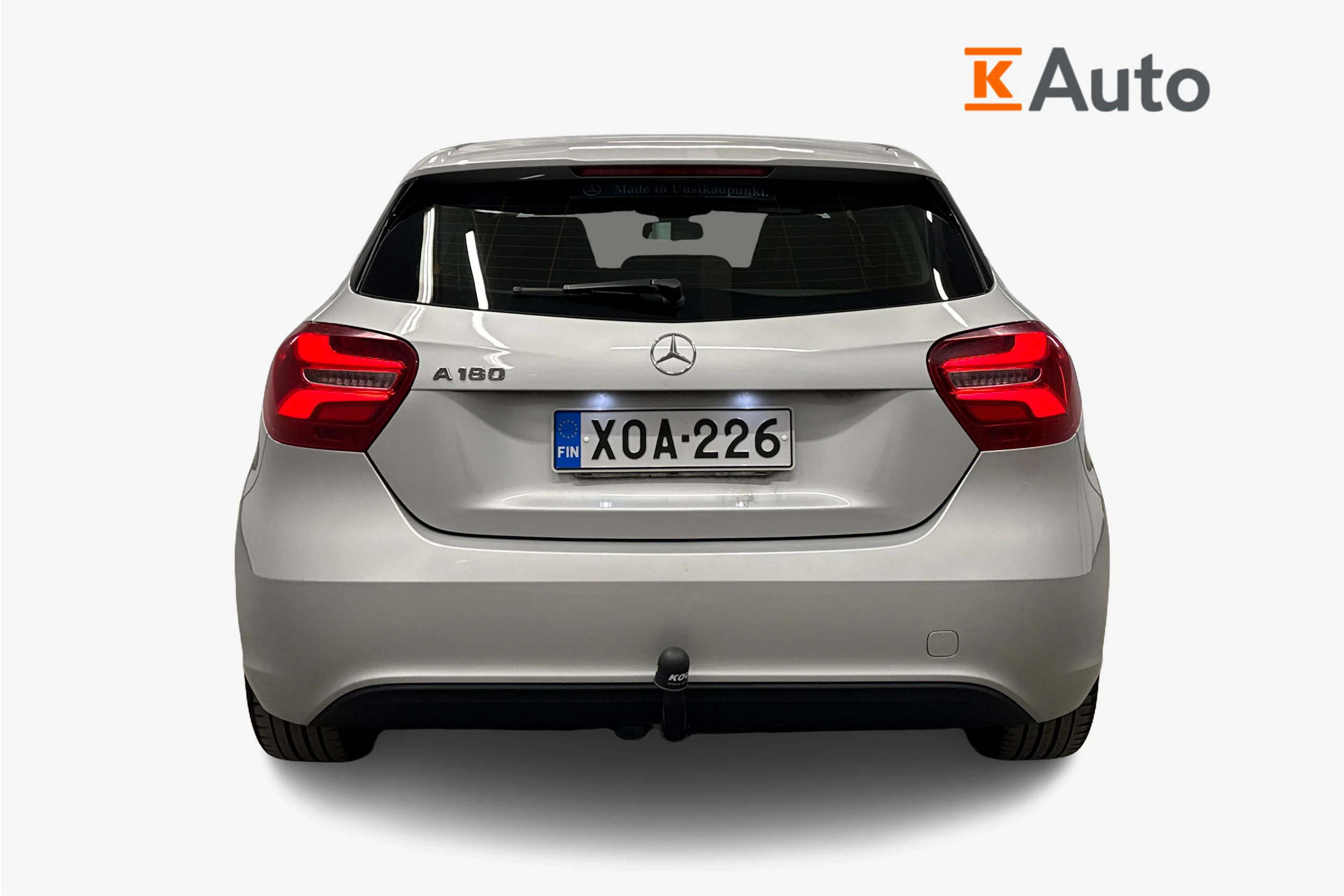harmaa Mercedes-Benz A 2017 kuva 4.
