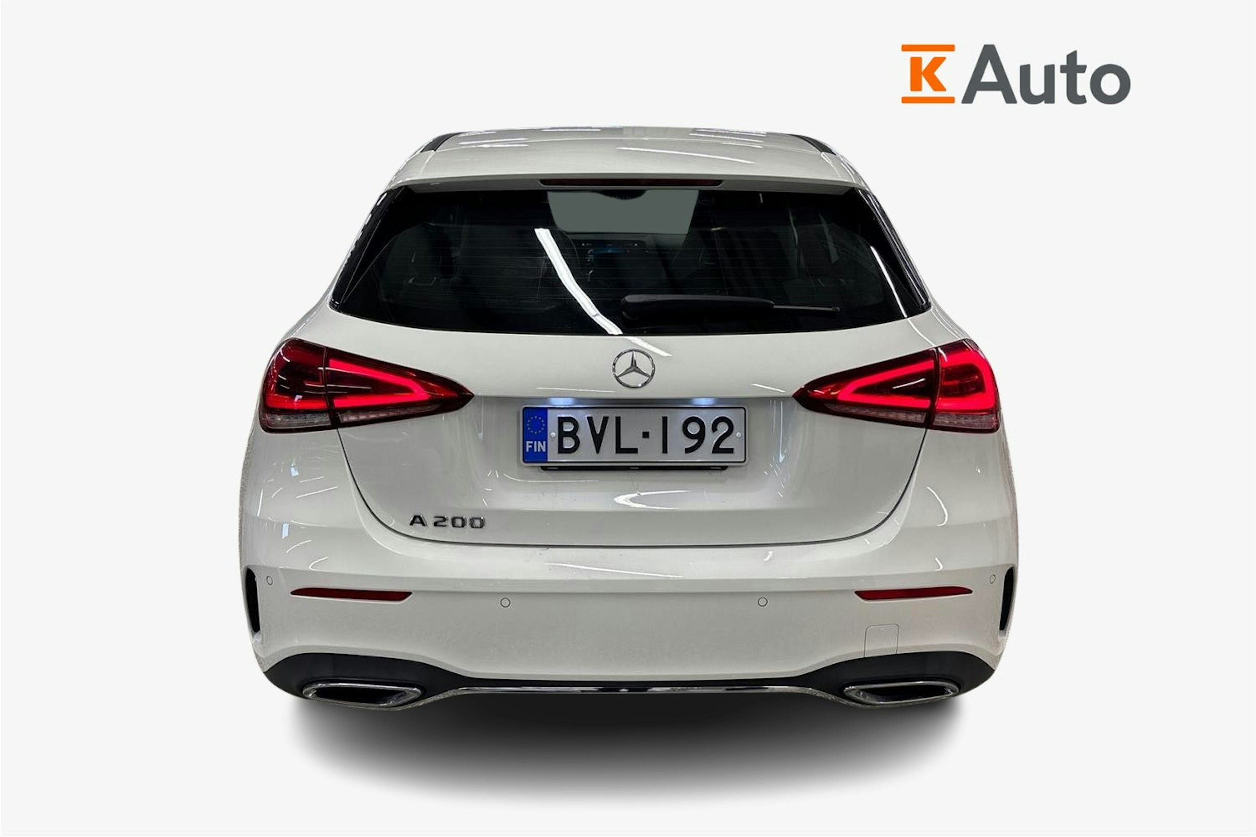 valkoinen Mercedes-Benz A 2018 kuva 3.