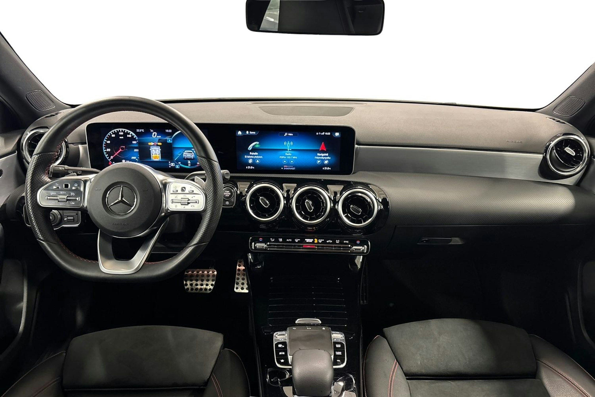 valkoinen Mercedes-Benz A 2018 kuva 9.