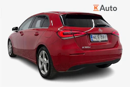 punainen Mercedes-Benz A 2018 kuva 2.