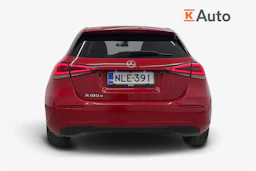 punainen Mercedes-Benz A 2018 kuva 3.