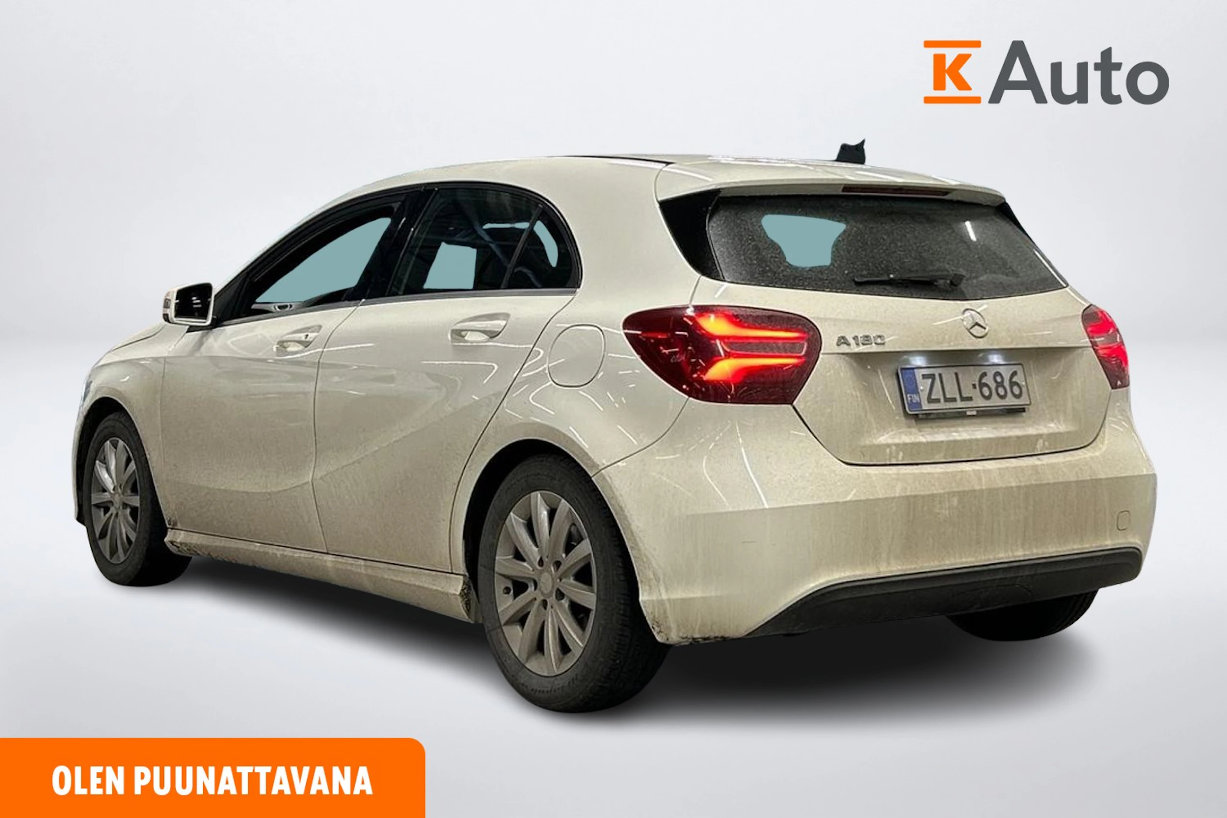 valkoinen Mercedes-Benz A 2018 kuva 2.