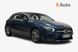 sininen Mercedes-Benz A 2019 kuva 1.