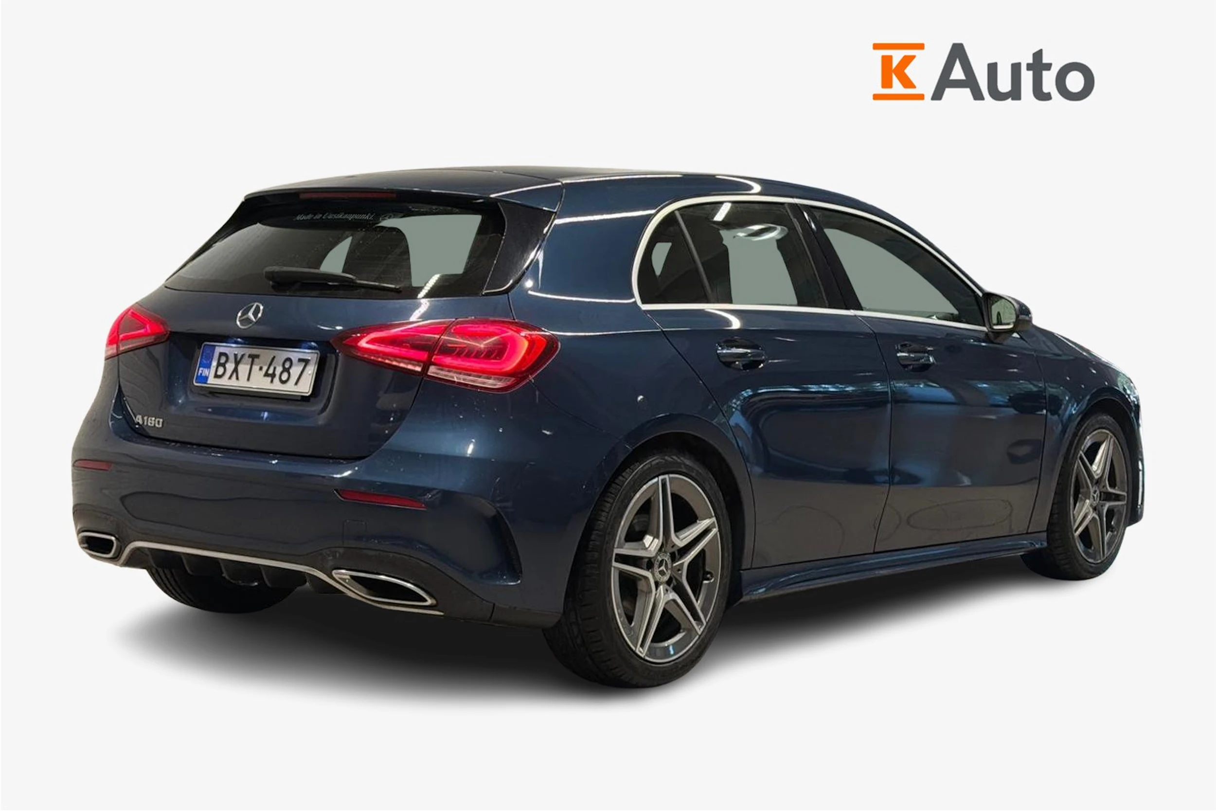 sininen Mercedes-Benz A 2019 kuva 2.