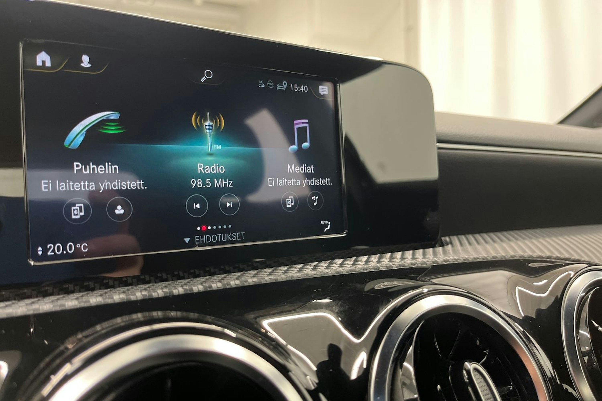 musta Mercedes-Benz A 2019 kuva 15.